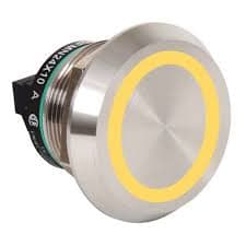 Allen-Bradley - 22.5 mm Piezo Push Button yellow
