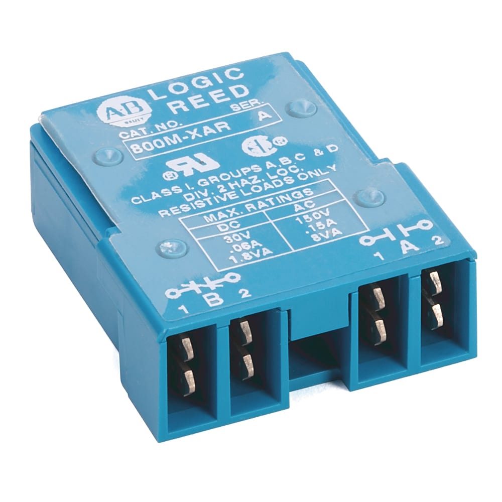 Allen-Bradley - LOGIC REED BLOCK 1 N/O 1 N/C