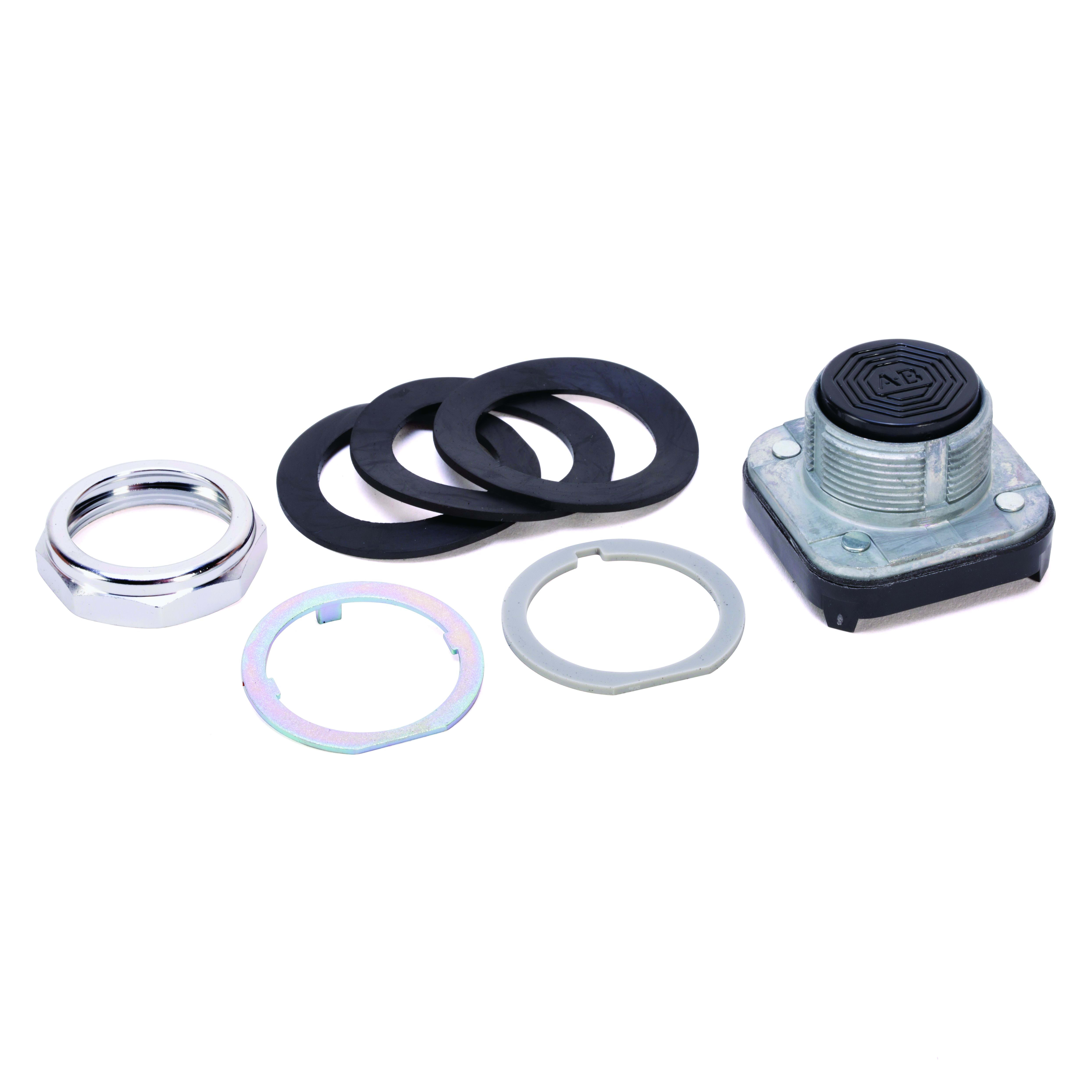 Allen-Bradley - PUSH BUTTON BLACK C/W 1NO 1NC CONTACT