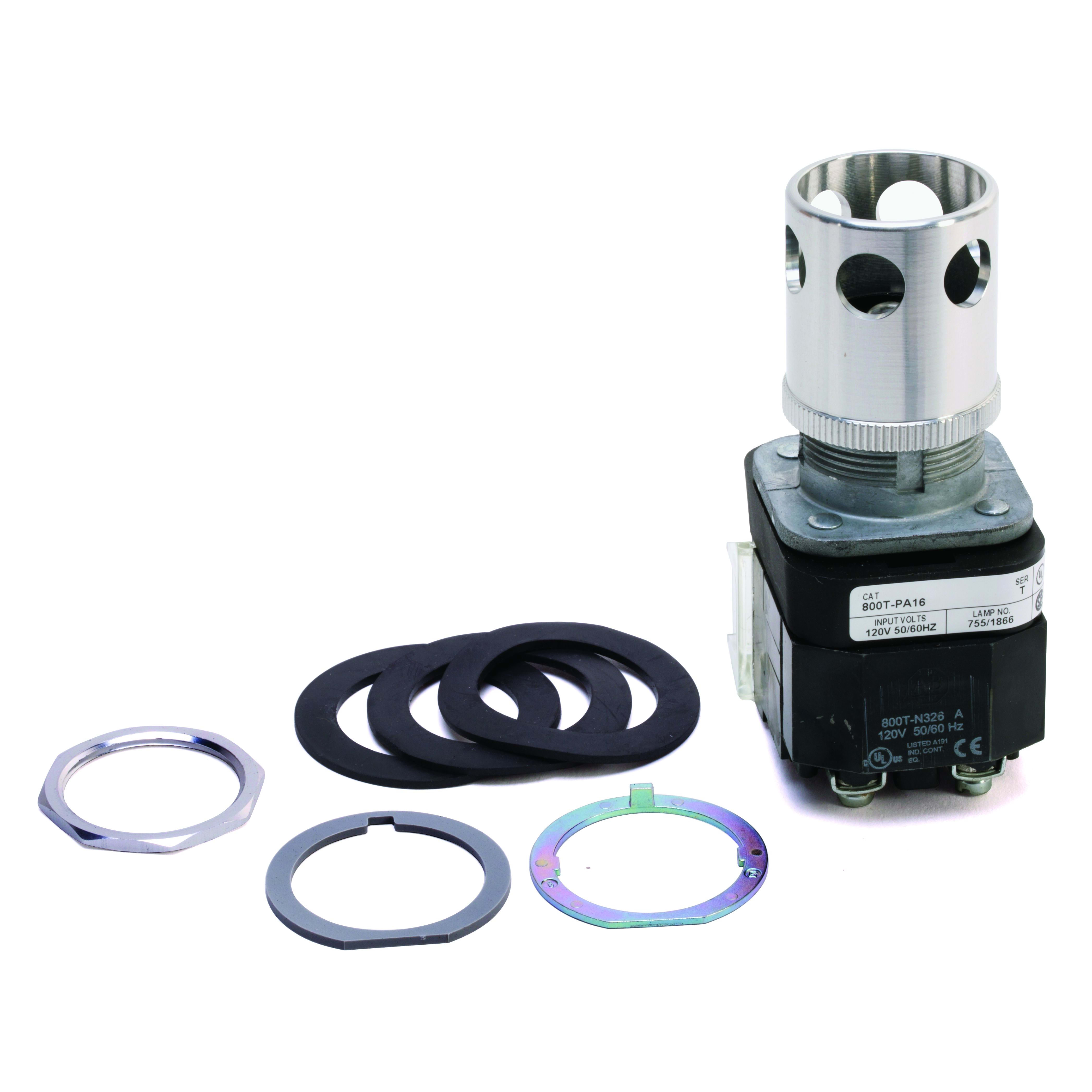 Allen-Bradley - ILLUMINATED GUARDED PUSHBUTTON - 110V