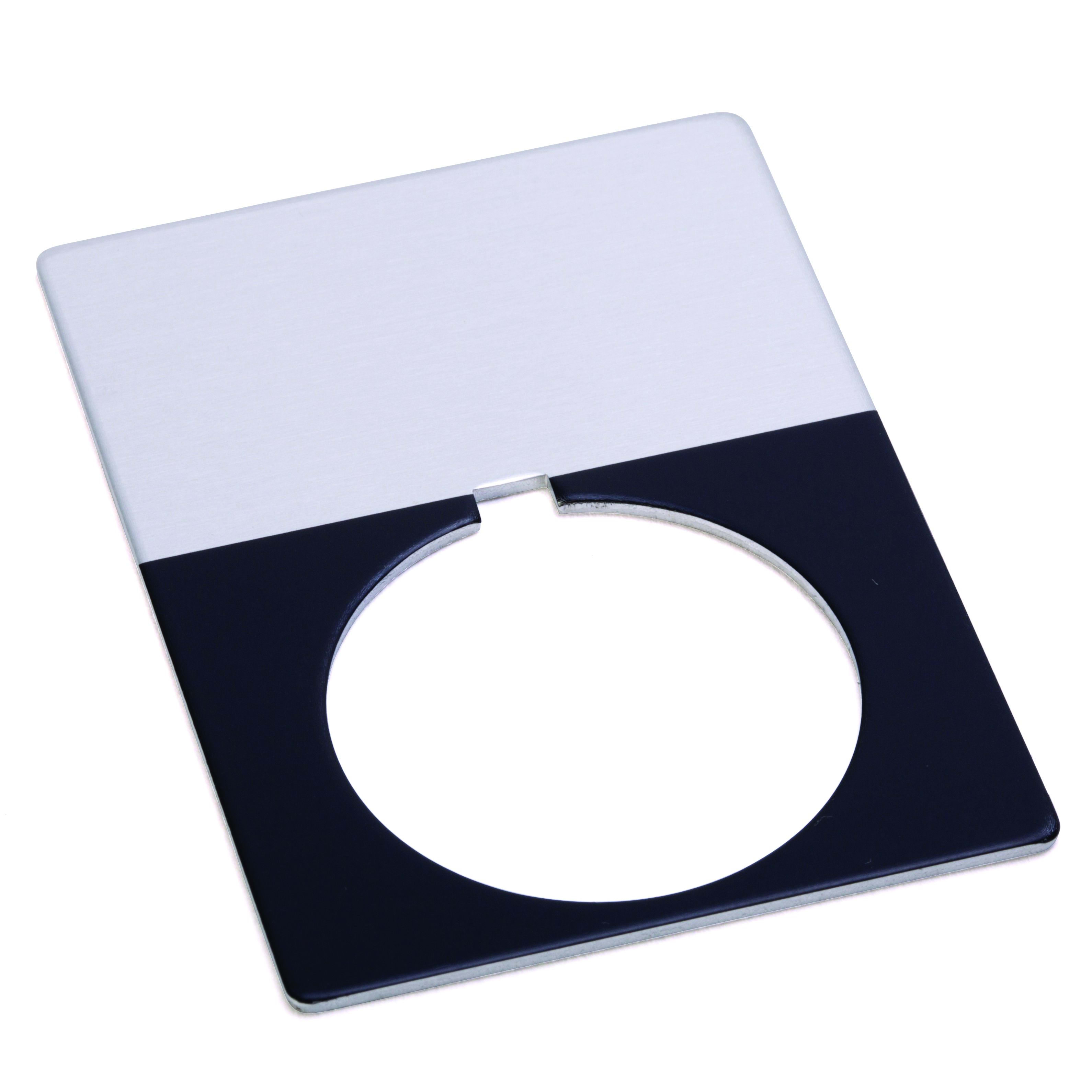 Allen-Bradley - LEGEND PLATE BLANK GREY JUMBO