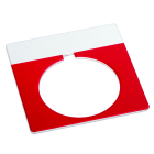 Allen-Bradley - LEGEND PLATE BLANK RED
