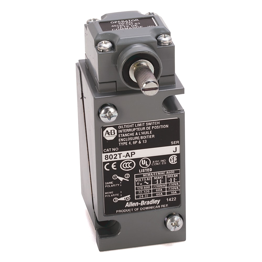 Allen-Bradley - L Switch CCW SideRotary Plug-in w/o base