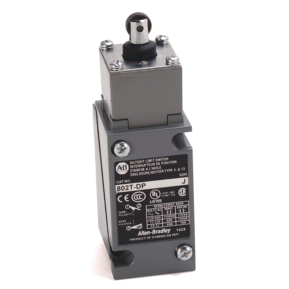Allen-Bradley - L Switch TopPushRoller w/o base