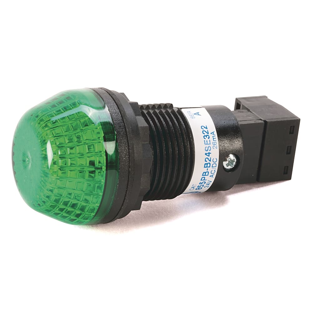 Allen-Bradley - 30MM LED, 240V GREEN