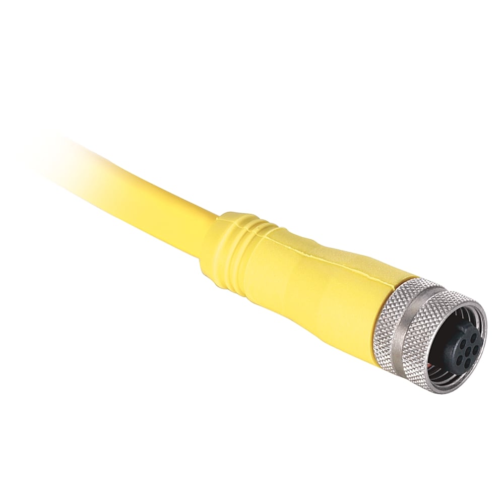 Allen-Bradley - Cable Straight 6pin2key ACv MicroQD 20M