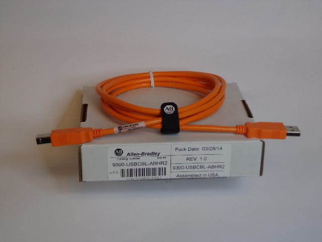 Allen-Bradley - USB A and B Male Connectory 2M length