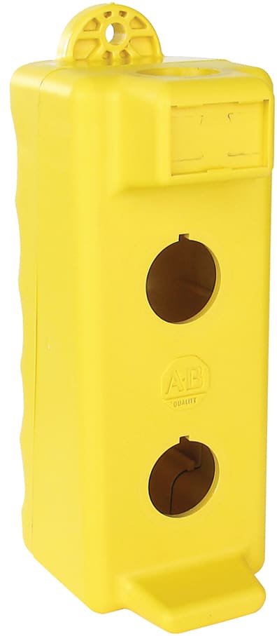 Allen-Bradley - PENDANT STATION 1 HOLE IN FACE (YELLOW)