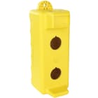 Allen-Bradley - PENDANT STATION 1 HOLE IN FACE (YELLOW)
