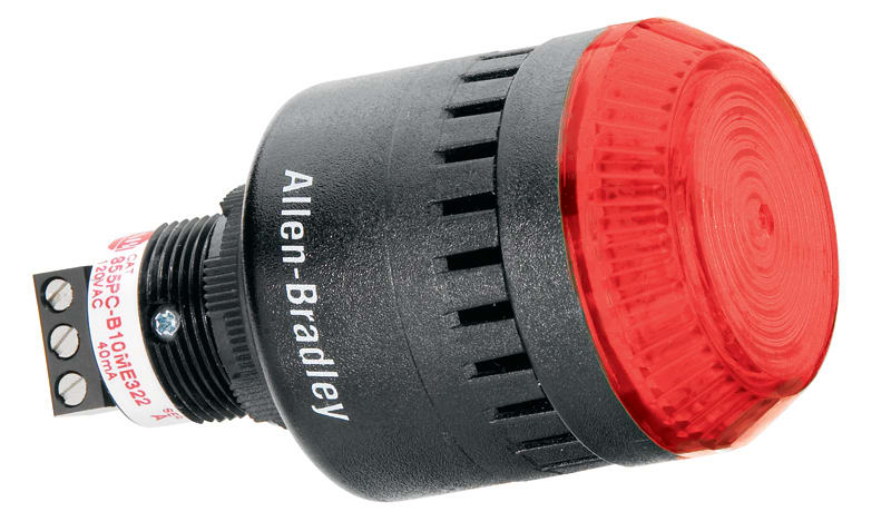 Allen-Bradley - 45MM SOUNDER WITH LED, 240VAC RED