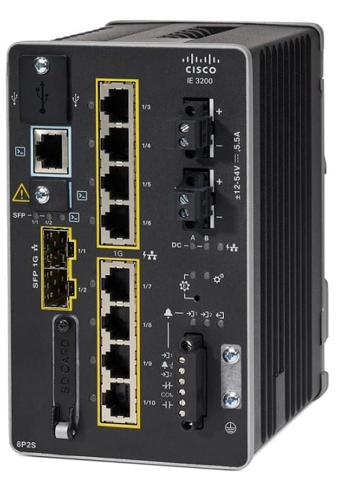 Cisco - Catalyst IE3300 8 GE PoE+ and 2 GE SFP