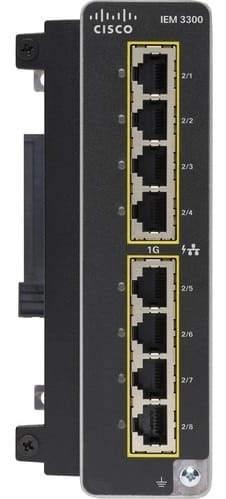 Cisco - Catalyst IE3300 w/ 8 GE SFP Fiber Ports