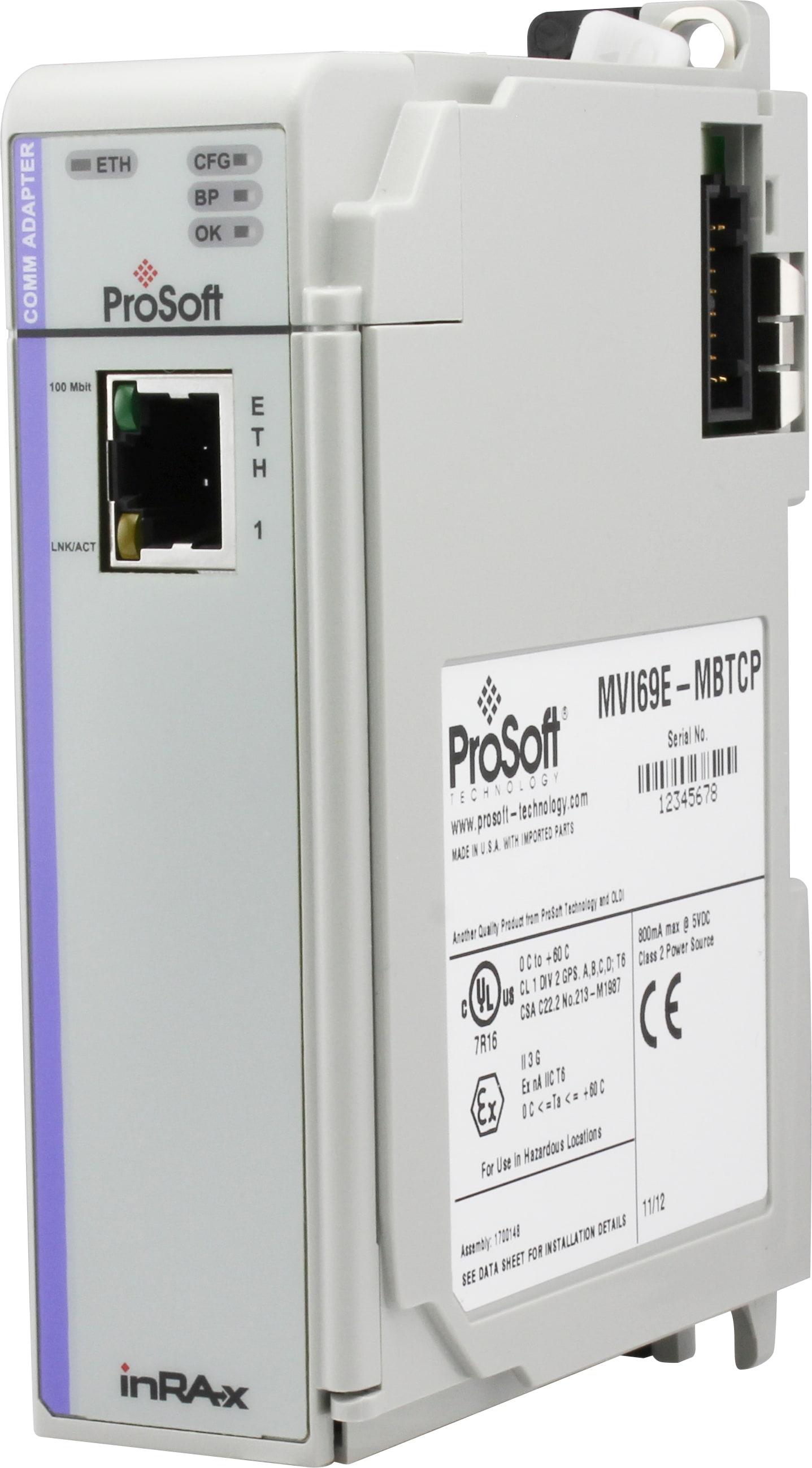 Prosoft - MODBUS TCP/IP COMMUNICATION MODULE