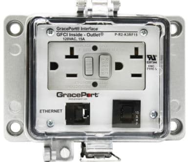 Grace Technologies - GFCI Inside-Outlet Rear Outlet 15