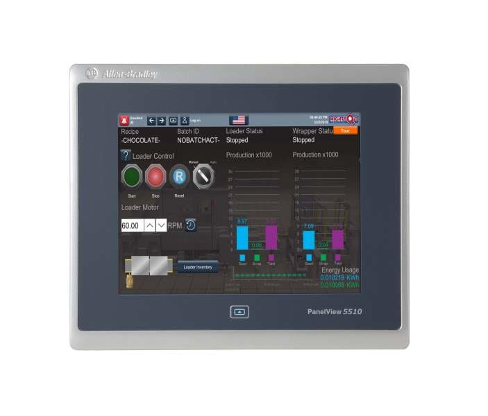 Allen-Bradley - PV 5500, 7" Graph.Term. Touch, DC input