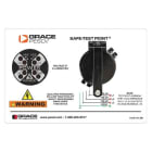 Grace Technologies - Safe Test Point/cap/R-3W + Warning label