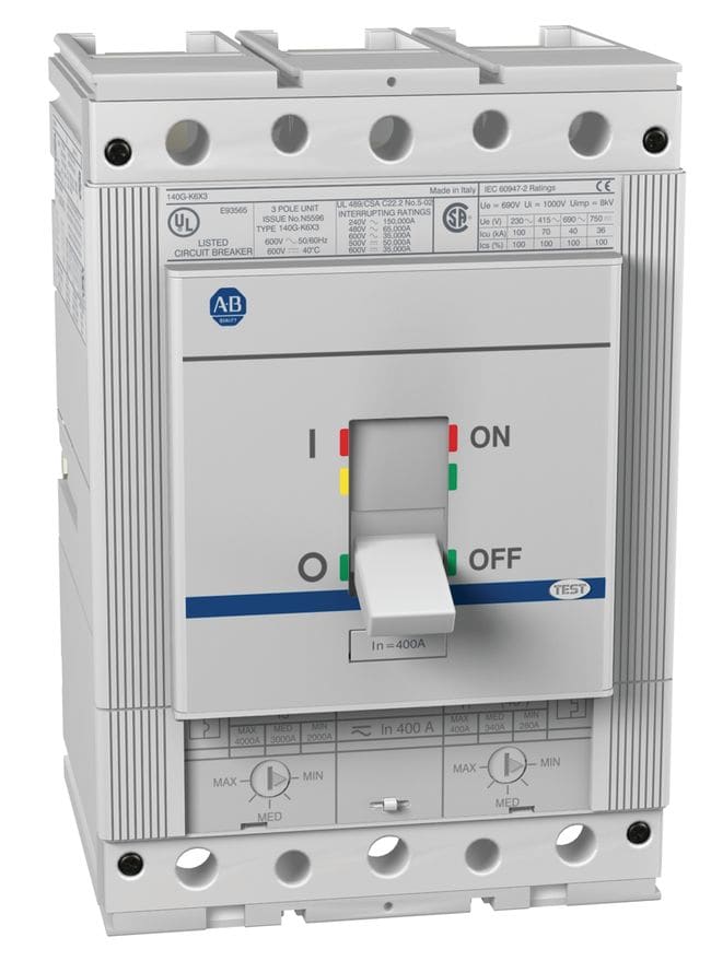 Allen-Bradley - 140G 400A K Frame MCCB or Accy