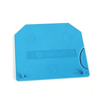 Allen-Bradley - END BARRIER BLUE