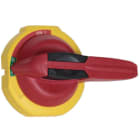 Allen-Bradley - Rotary Door Handle, Red/Yellow