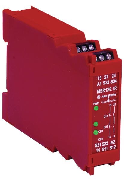 Guardmaster - GUARDMASTER MSR126.1T 115VAC DUAL RELAY