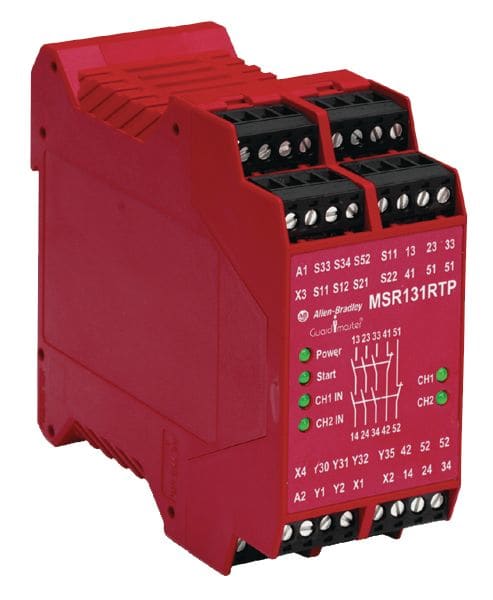 Guardmaster - GUARDMASTER MSR131RTP 24VAC/DC RELAY