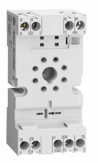 Allen-Bradley - SCREW TERMINAL TUBE BASE SOCKET, 8-PIN