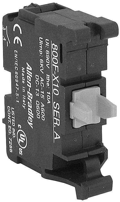 Allen-Bradley - Contact Block Latch Mount NC LB