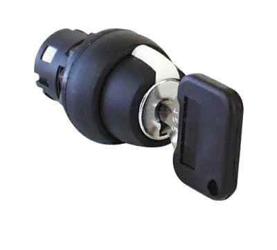 Allen-Bradley - 2 Pos Key Sel Switch Plastic Body (3806)