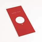 Allen-Bradley - 800H NEMA 7/9 Push-Button Legend Plate