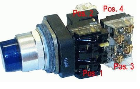 Allen-Bradley - ILLUMINATED PUSH BUTTON UNIT WHITE