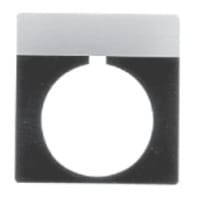 Allen-Bradley - LEGEND PLATE GREY BLANK