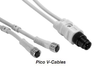 Allen-Bradley - Y-CABLE PICO M8 FEMALESTRAIGHT 3PIN PVC
