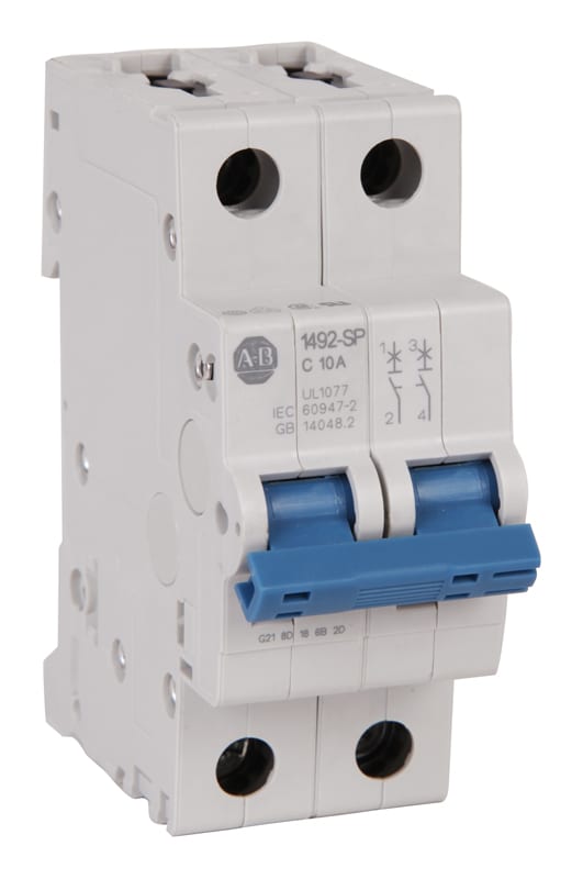 Allen-Bradley - 2-Pole Trip Curve C 10 A